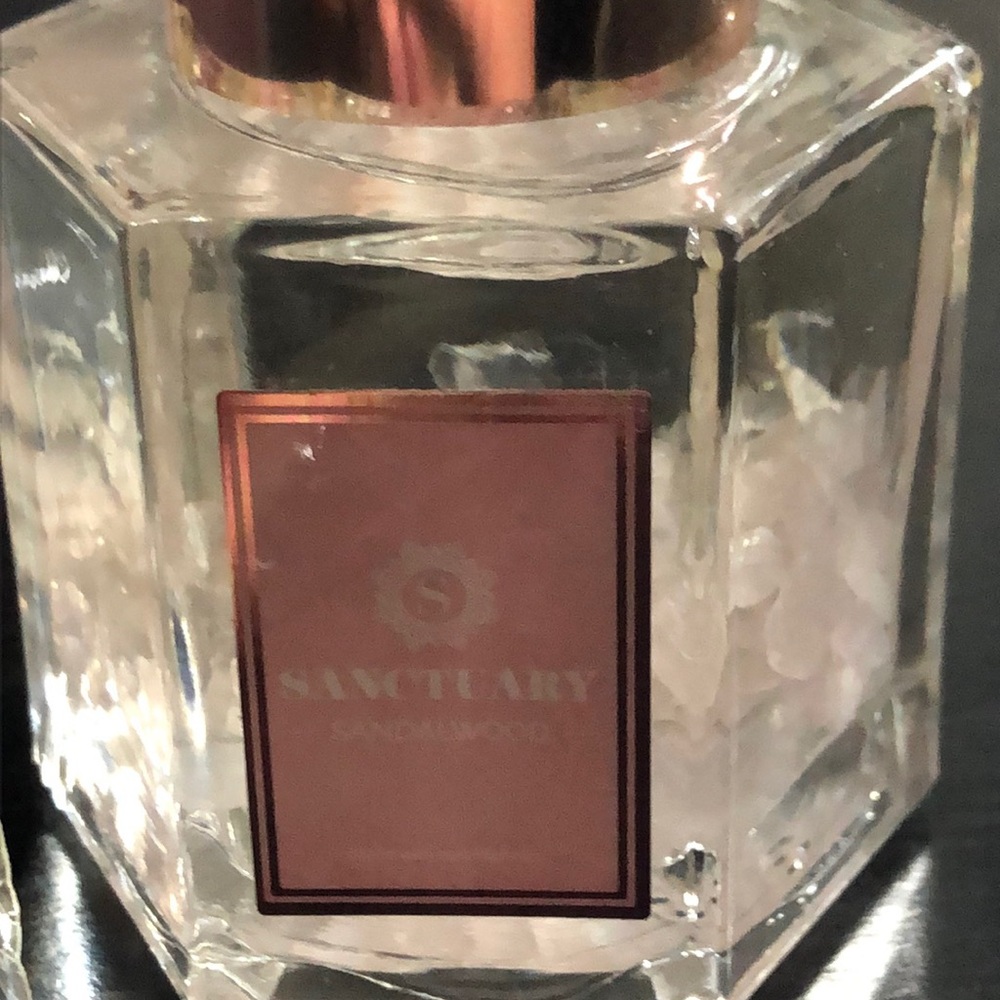 Sanctuary luxury crystal reed diffuser